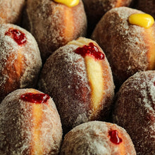 Load image into Gallery viewer, Box of Four Jam Doughnuts (Bridport Only)
